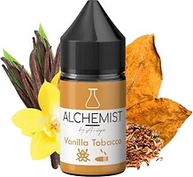 Фото Alchemist Salt Vanilla Tobacco Ваніль + тютюн 35 мг 30 мл
