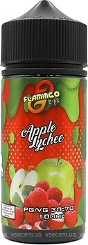 Фото Flamingo Apple Lychee Зелене яблуко + лічі 0 мг 100 мл
