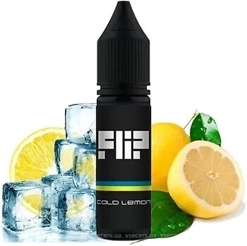 Фото Liquid Lab Flip Salt Cold Lemon Лимон + холодок 25 мг 15 мл