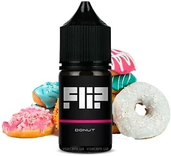 Фото Liquid Lab Flip Salt Donut Пончик з глазур'ю 25 мг 30 мл