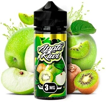 Фото Marwelous Brew Apple Kiwi Яблуко + ківі 0 мг 100 мл