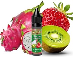 Фото Marwelous Brew Salt Dragon Fruity Strawberry Kiwi Пітайя + полуниця + ківі 35 мг 15 мл