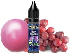 Фото Marwelous Brew Salt Grape Bubblegum Виноградна жуйка 35 мг 15 мл