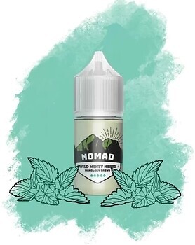 Фото Nomad Salt Wild Minty Herbs М'ята + ваніль 30 мг 30 мл