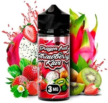 Фото Marwelous Brew Dragon Fruity Strawberry Kiwi Пітайя + полуниця + ківі 3 мг 100 мл