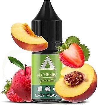 Фото Alchemist Salt FL Easy-Peasy Ягідний смузі + яблуко + персик 35 мг 30 мл