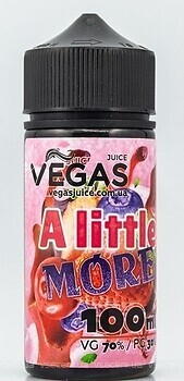 Фото Vegas A Little More Полуничний зефір + лісові ягоди 1.5 мг 100 мл