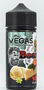 Фото Vegas Beard Полуничний чізкейк 0 мг 100 мл