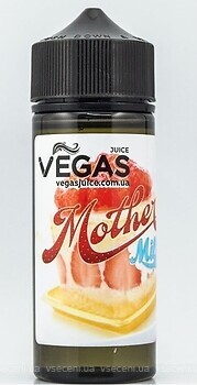 Фото Vegas Mother Milk Полуниця + чізкейк 0 мг 100 мл