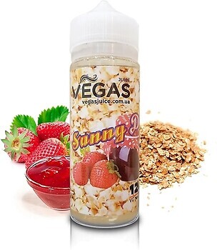 Фото Vegas Sunny Day Хлопья + клубника + сливочное масло 0 мг 100 мл