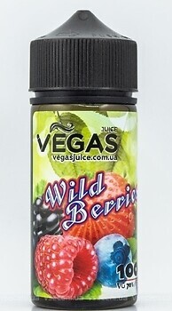 Фото Vegas Wild Berries Лісові ягоди + м'ята 1.5 мг 100 мл
