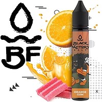 Фото Black Factory Salt Orange Gum Апельсинова жуйка 25 мг 30 мл